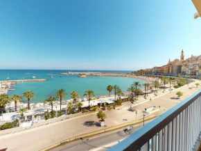 Superbe 2P au 5ème étage avec terrasse face à la mer et parking privé - Menton, Garavan - FR-1-196-293